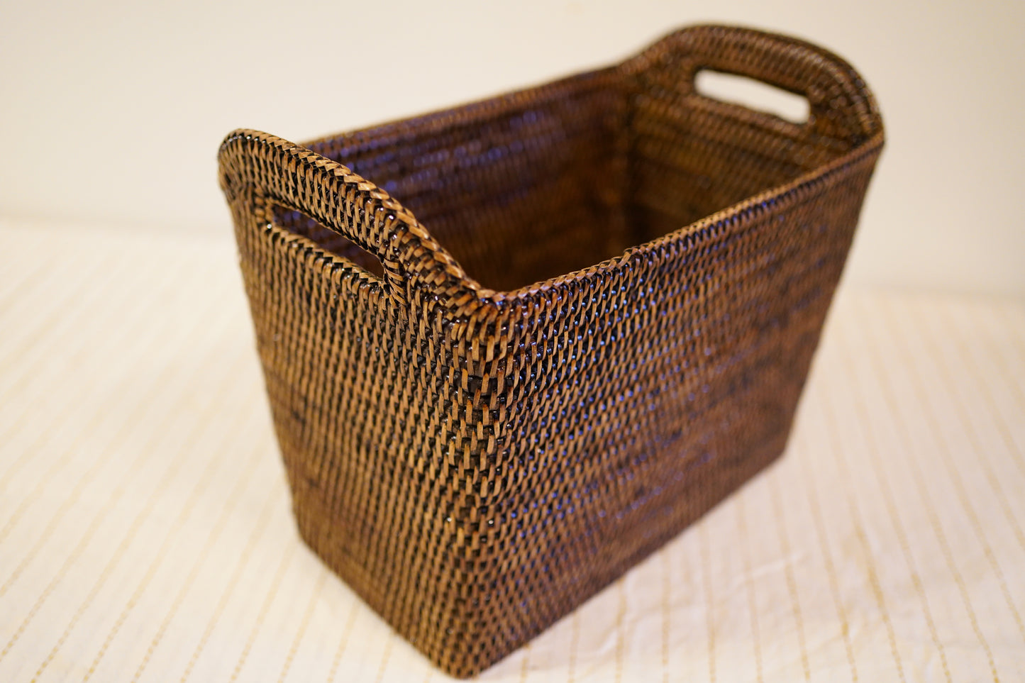Rectangular Storage Basket with handle